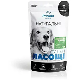 Натуральні сушені ласощі Priroda для собак Вуха яловичі 1 шт