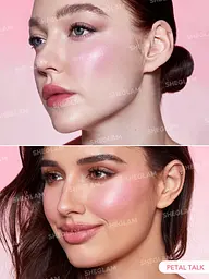 Рідкі матові рум'яна Sheglam Color Bloom Liquid Blush-Petal Talk - мініатюра 2