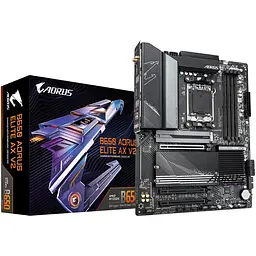 Материнська плата Gigabyte B650 A ELITE AX V2 sAM5 B650 4xDDR5 M.2 Wi-Fi BT HDMI DP ATX - мініатюра 4