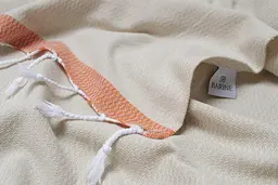 Рушник Barine Pestemal - Basak 95x165 Beige-Orange бежевий-помаранчевий - мініатюра 3