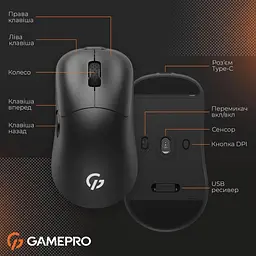 Миша GamePro GM990B (GM990B) - мініатюра 10