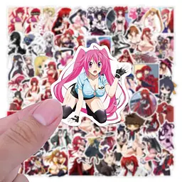 Стікерпак Старша школа DxD Набір наклейок GeekLand High School DxD 100 штук - мініатюра 3