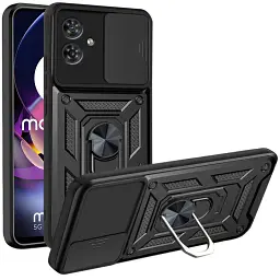 Панель BeCover Military для Motorola Moto G54 / G54 Power Black (711002) - мініатюра 2