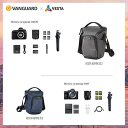 Сумка Vanguard Vesta Aspire 15Z Gray - мініатюра 10