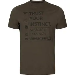 Футболка Harkila Instinct S/S XL Коричневий