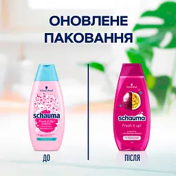 Шампунь Schauma Fresh it Up! з екстрактом маракуї 400 мл (3838824293813) - мініатюра 3