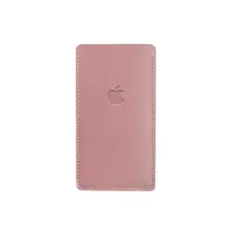 Шкіряний чохол для iPhone 12 Рожевий - мініатюра 5
