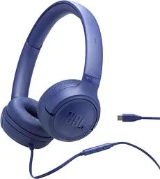 Навушники JBL Tune 530C USB-C Blue (JBLT530CBLU)