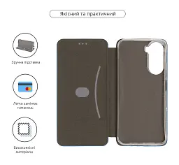 Чохол-книжка ArmorStandart G-Case для Xiaomi Redmi A7 Pro 4G / Poco C81 Pro 4G Blue - мініатюра 3