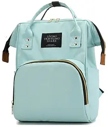 Рюкзак-сумка для мами Living Traveling Share xj3702 12L Блакитний