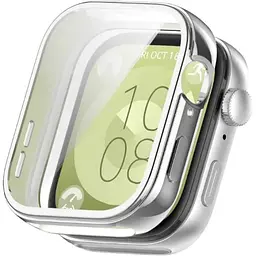 Чохол-накладка DK для Huawei Watch Fit 3 Silicone Face Case (silver)