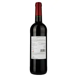 Вино Maison Bouey Lettres de France Rouge Moelleux, червоне, напівсолодке, 0,75 л - мініатюра 2