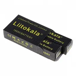 Акумулятор високотоковий 18650 LiitoKala Lii-35A 3500 mAh 10A Оригінал - мініатюра 4