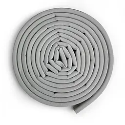 Ущільнювач для дверей клейкий D-подібний 6 м HORST сірий (DS-D 9x7,5 GRAY) - мініатюра 2