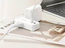 Фільтр-продовжувач Xiaomi Aigo AC0320 Power Strip (3 х розетки 2 х USB) 1 м - мініатюра 6