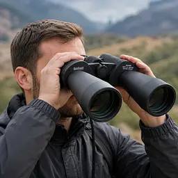 Бінокль 60X90 Bushnell / Потужний бінокль / Вологозахищений компактний бінокуляр - мініатюра 2