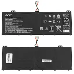Батарея для ноутбука Acer AP18L4N (TravelMate TMP614-51T-G2) 15.2V 3920mAh 60Wh Чорний (KT.00404.002) - мініатюра 2