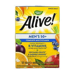 Повний Вітамінний Комплес для Чоловіків від 50 років Men's 50+ Complete Multivitamin - 50 таб