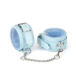 BDSM набір Liebe Seele Macaron Bondage Kit 9 шт. блакитний - мініатюра 10