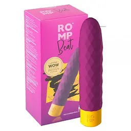 Вибратор Romp Beat Мини- с аккумулятором, 15х3.3 см
