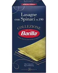 Макарони Barilla collezione lasagne con Spinaci n.190 500 г