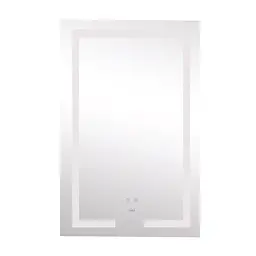 Дзеркало Lidz Kubis 800x500 з LED-підсвічуванням Touch, з антизапотіванням, з диммером яскравості LD78LF9365080 - мініатюра 3