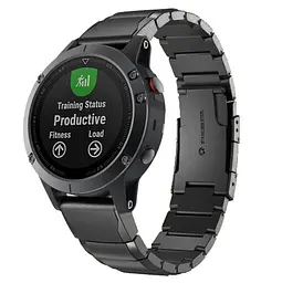 Ремінець ArmorStandart Metal для Garmin 22 mm Black (ARM85711) - мініатюра 2