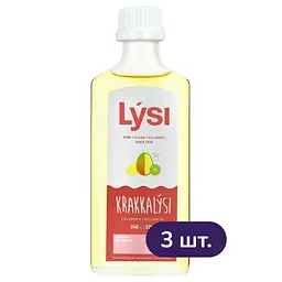 Омега-3 Lysi Kids з печінки тріски та тунця з вітамінами A, D, E + DHA-формула зі смаком лимона та манго 720 мл (3 шт. х 240 мл)