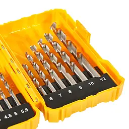 Набір свердел по металу Ingco Industrial M2 1-12 мм 15 шт (AKDL51502) - мініатюра 3