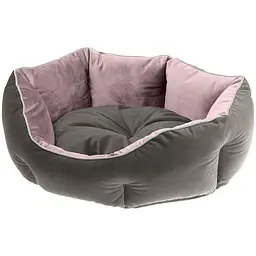 Лежак для котів та собак Ferplast Queen 50 рожевий 50x40x18 см 83405001 - мініатюра 2