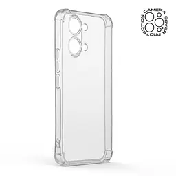 Прозрачный чехол для Xiaomi Poco X8 Pro Max 5G с защитой камеры и усиленными бортами, тонкий, силиконовый, бесцветный, ударопрочный, противоударный бампер с закрытой камерой, ArmorStandart (ARM90701) - мініатюра 2