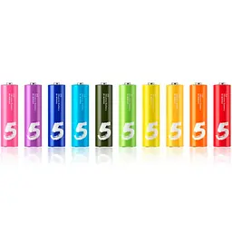 Батарейки AA ZMI ZI5 Rainbow Alkaline Battery набір 10 штук NQD4000RT