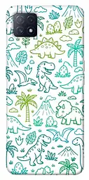 TPU чохол Demsky Dino pattern для Oppo A72 5G / A73 5G