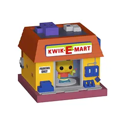 Набір фігурок Bitty Pop! Town - Барт Сімпсон і Квікі-Март - мініатюра 2