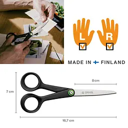 Малі універсальні ножиці Fiskars Functional Form 16 см (1074543) - мініатюра 2