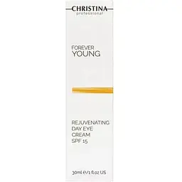 Крем для шкіри навколо очей денний Christina Forever Young Rejuvenating Day Eye Cream SPF 15 30 мл - мініатюра 2