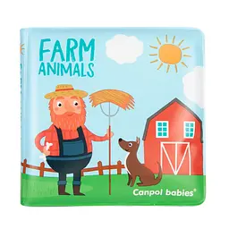 М'яка іграшка-книжечка Canpol babies Farm Animals пищалка (2083_farm)
