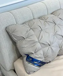Подушка тісто з поліефірного волокна Hotel pillow 19535 50х70 см сіра - мініатюра 2