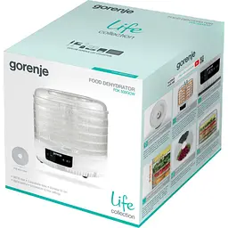 Сушарка для овочів та фруктів Gorenje FDK500GCW [90876] - мініатюра 12