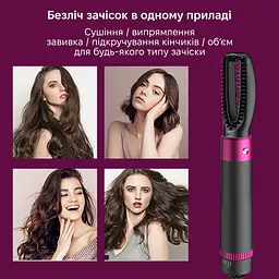Стайлер Onuliss 17557 5в1 Black - мініатюра 4