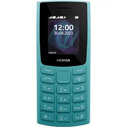 Мобільний телефон Nokia 105 Dual Sim 2023 Cyan - мініатюра 2
