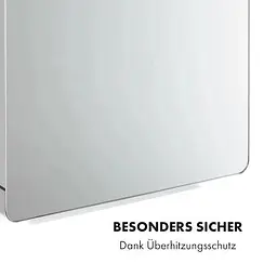 Інфрачервоний обігрівач для ванної кімнати Klarstein Hot Spot Crystal Flow LED (10035036) - мініатюра 9