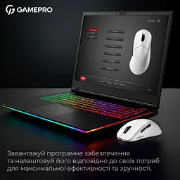 Миша GamePro Asgard Surt Wireless White (GM017W) [140401] - мініатюра 9