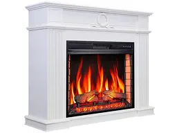 Камінокомплект ArtiFlame NEOCLASSIC AF28S БІЛИЙ Б'ЯНКО - мініатюра 2
