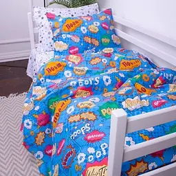 Простирадло MirSon Kids Time Бязь, 17-0511, Bombs - мініатюра 4
