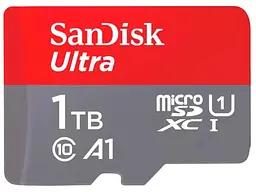 Карта пам'яті SanDisk Ultra microSDXC UHS-I U1 V30 A2 1 TB (SDSQUAC-1T00-GN6MA) - мініатюра 2