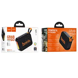 Портативна колонка HOCO HC31 River sports BT speaker, 10W, Чорний - мініатюра 2