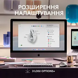 Мишка Logitech MX Master 3S For Mac Performance Wireless Pale Grey (910-006572) - мініатюра 7