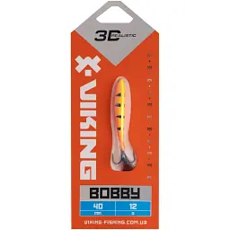 Бокоплав Viking Fishing Bobby 40mm 12.0g #15 Pink Moon - мініатюра 2
