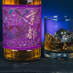 Віскі The Kyoto Murasaki-Obi Purple Nishijin-or 43% 0.7 л у подарунковій упаковці - мініатюра 4